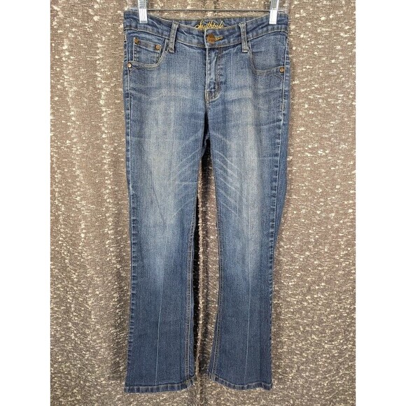 Vintage Y2K‎ Southpole Embroidered Pocket Denim Jeans Women's Size 7 - Picture 1 of 10